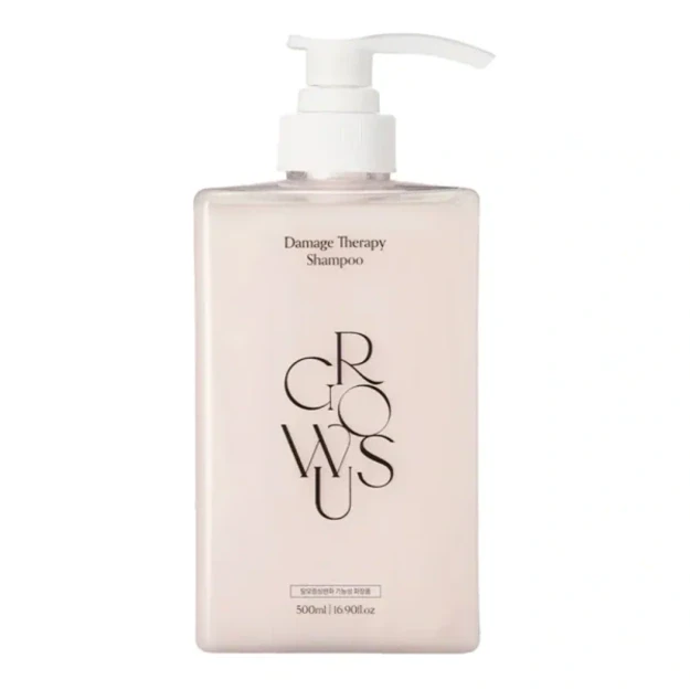 GROWUS Damage Therapy Shampoo EX, 500g. – atkuriamasis plaukų šampūnas su kolagenu
